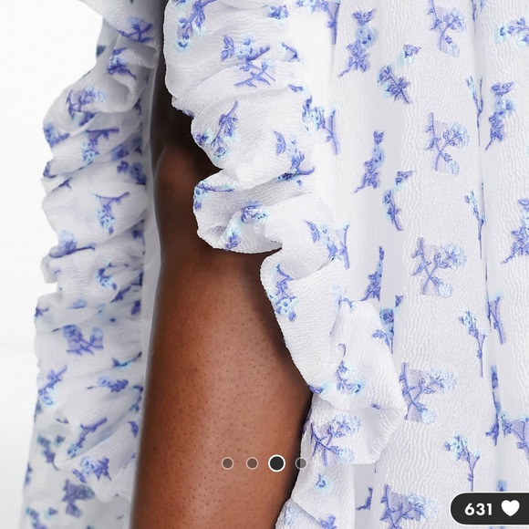 Maya puff sleeve dress size 12 - Picture 3 of 4